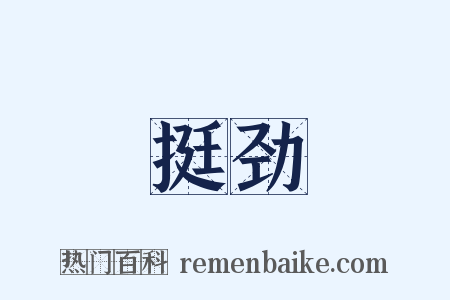 挺劲是什么意思的图片